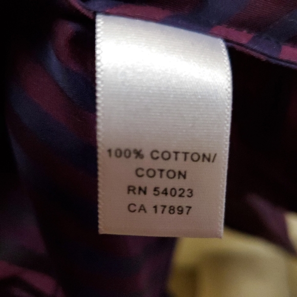 Banana Republic Women's Petite Striped Top M - Picture 5 of 5